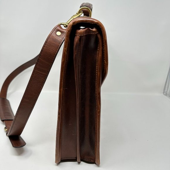 Elliva Boston Laptop Travel Bag Leather trim - Picture 3 of 16